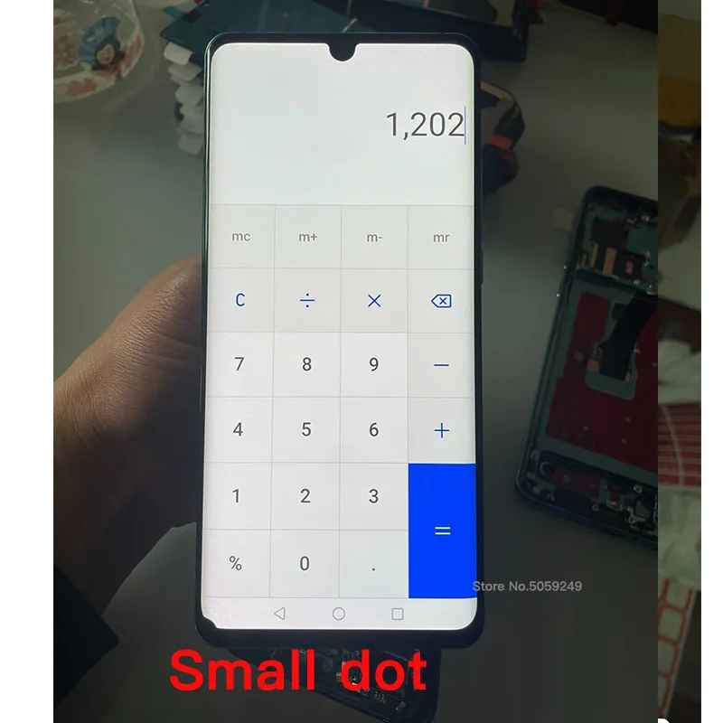 Small Dot Original LCD For Huawei P30 Pro P30Pro LCD VOG-L29 VOG-L09 VOG-L04 Display Touch Screen Digitizer Assembly 100% tested