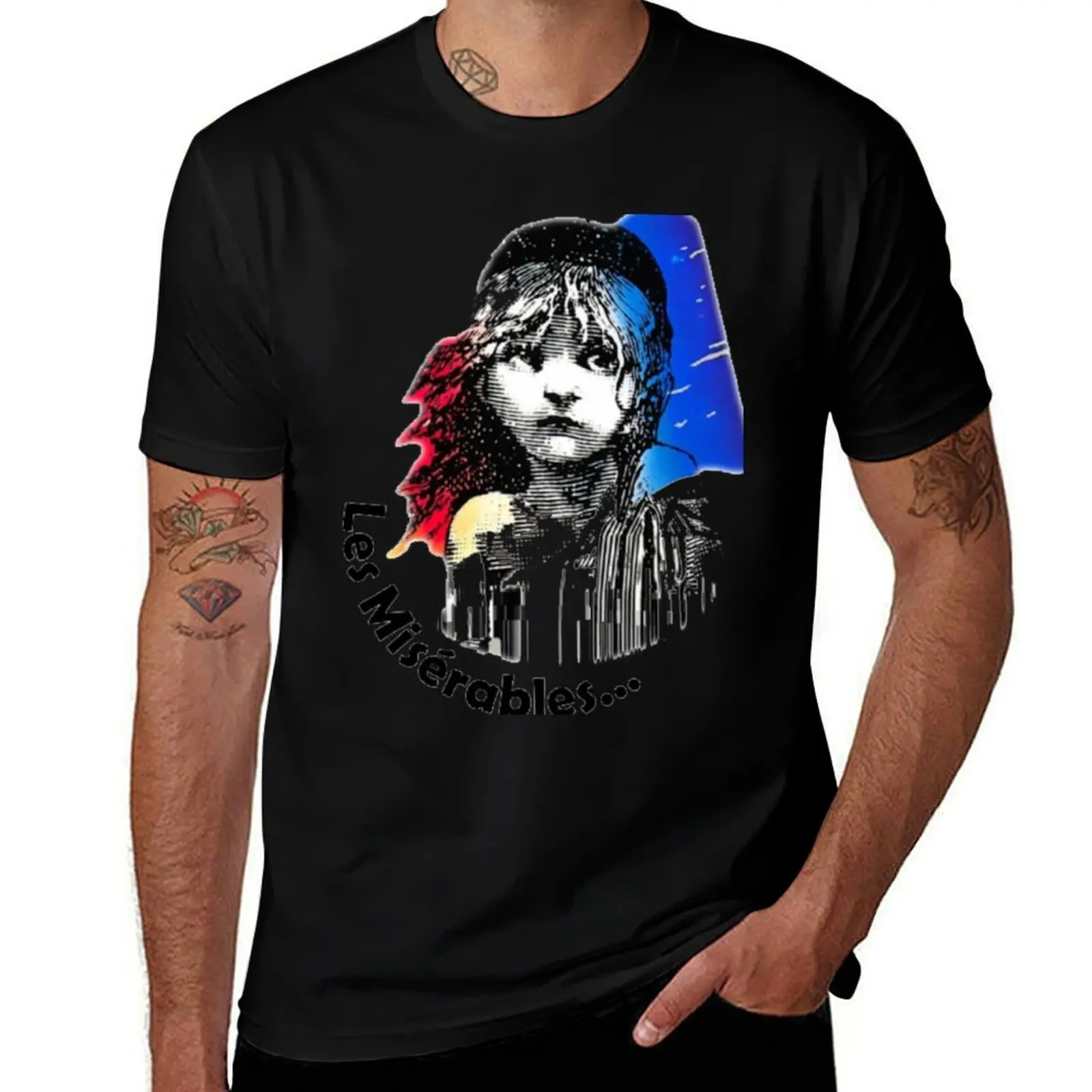 

Design of Les Misérables T-Shirt cotton t shirt man t shirts for man graphic tees T-Shirt