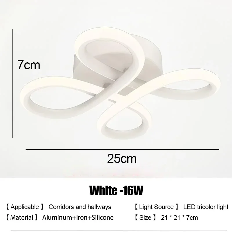 LED-strip gangpad plafondverlichting moderne minimalistische woonkamerlampen voor balkon entree trap woondecoratie meerdere vormen