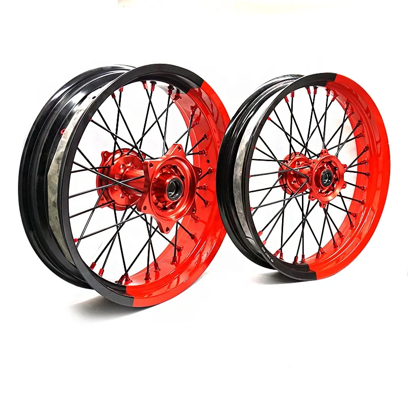 New 17 Inch Sliding Tire For Motorcycle Wheel Rim Assembly For CRF250R 450R BSE M2 M4 KAYO K6 T6 250 450