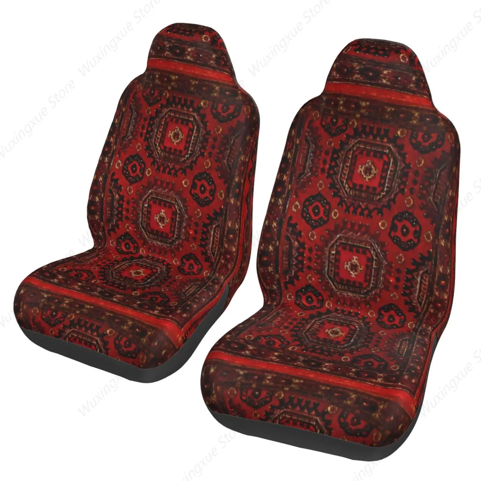 

Antique Oriental Universal Auto Front Seats Protector Fits for Car,SUV Sedan,Truck