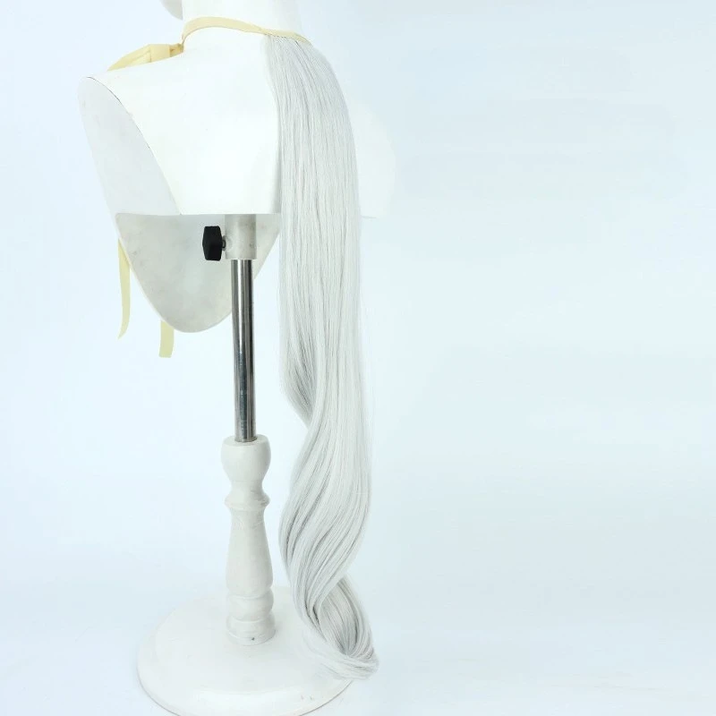 우마 무스메 프리티 더비 오구리 캡 코스프레 가발 귀 애니메이션 게임 롤플레잉 파티 의상 소품 합성 머리카락 내열성 섬유