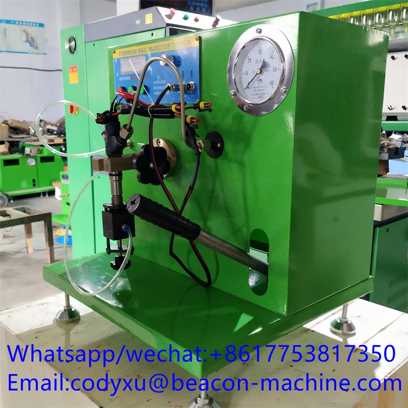 High pressure gauge CR800S CRDI Common Rail injector Test Bench repairing CR calibration injectors testing machine