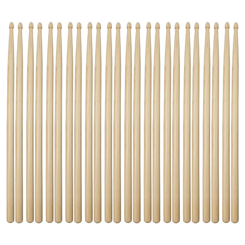 

12 Pairs 5A Drum Sticks,Wood Tip Drum Sticks for Adults Kids and Beginners for Musical Instrument Percussion Accessories-ABJQ