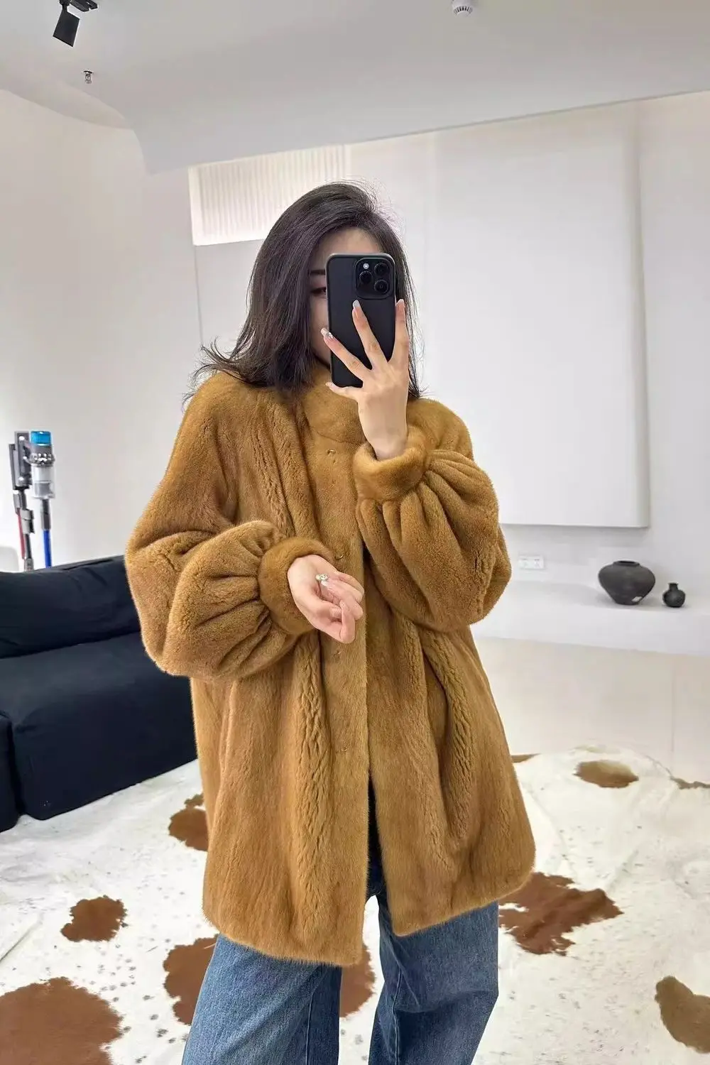 Nepbont grijze jassen dames stedelijk gevoerd dagelijks unisex oude stijl synthetische zakken passen allemaal bij coole regenboog nieuwigheden puur uitgehold