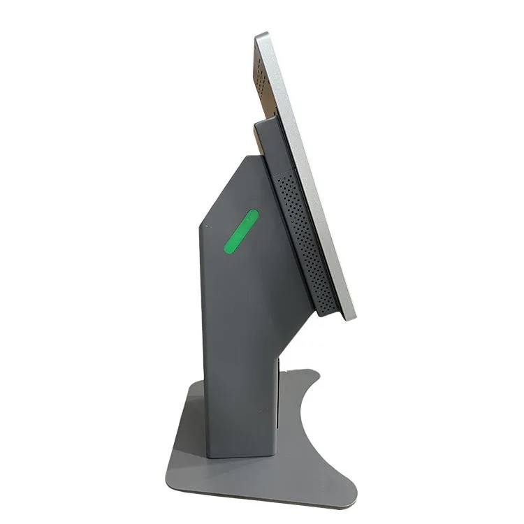 كشك طلب الخدمة الذاتية لمحكمة الطعام وتطبيقات الخروج الذاتي Windows POS شاشة تعمل باللمس 15.6 بوصة