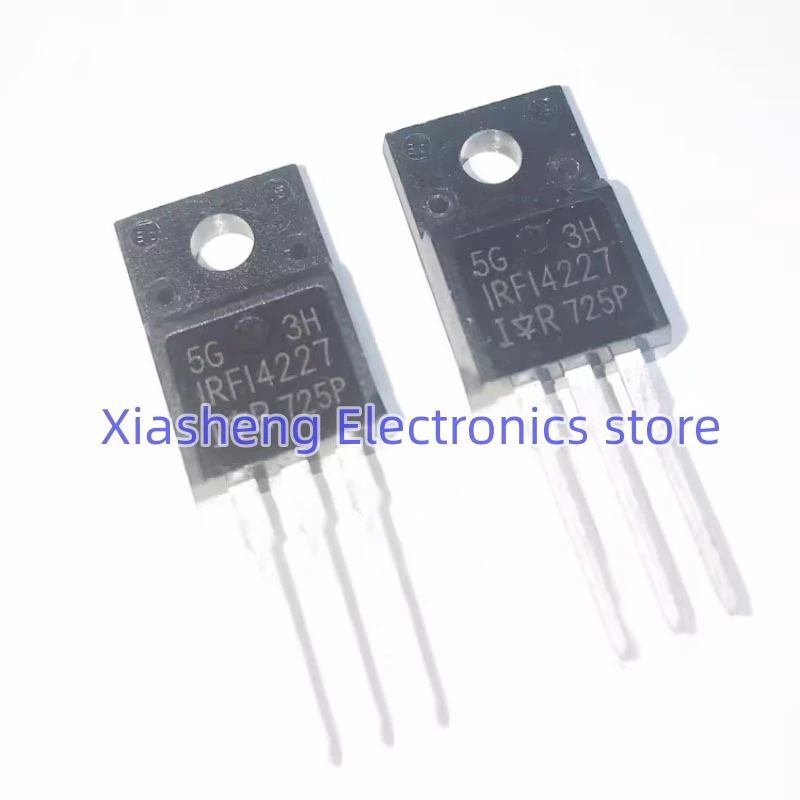 

New Original 10Pcs IRFI4227 IRFI4227PBF TO-220F 200V 26A Field-effect Transistor Consumer Electronics Components Good Quality