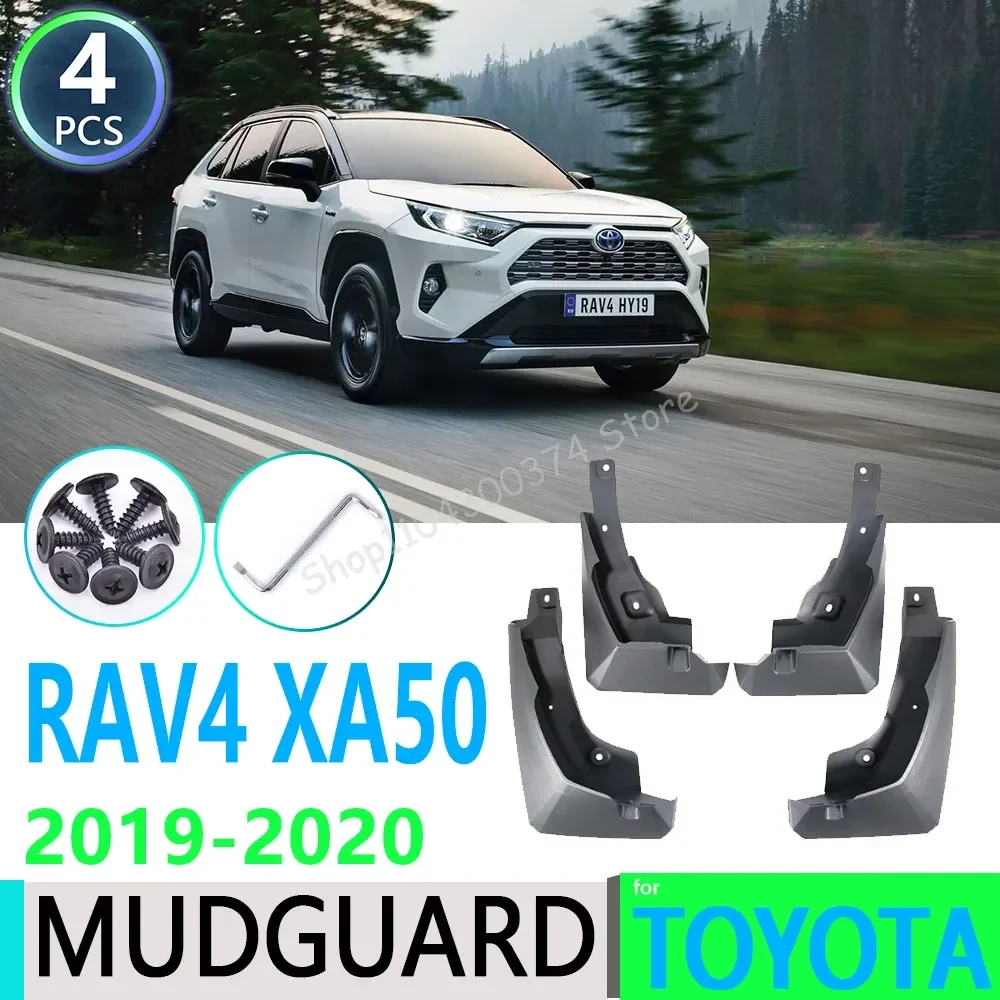 

for Toyota RAV4 XA50 50 2019~2020 RAV 4 RAV-4 5th Generation Car Fender Mudguard Mud Flaps Guard Splash Flap Car Accessories