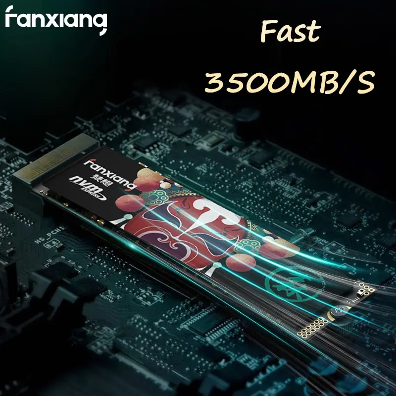 FANXIANG M2 SSD NVMe 256gb 512gb 1tb 2tb SSD M.2 2280 PCIe SSD Internal Solid State Drive Disk for Laptop Desktop