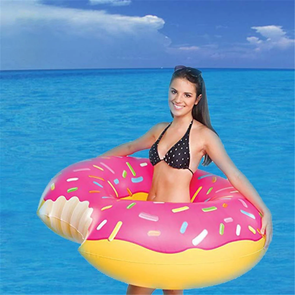 Fruit Inflatable Pool Floats Outdoor Watermelon Swimming Ring Inflatable Pool Float Circle Swimming Rings Tubes