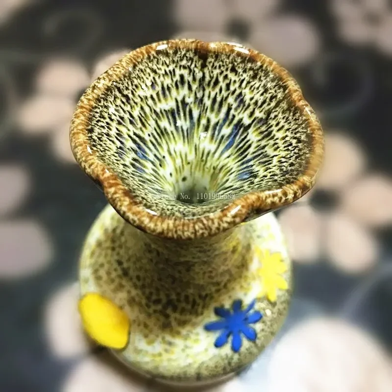 500g/ Bottle Temperature Fired Ceramic Crystal Glaze Environmental Protection Non-toxic DIY Pottery Handicrafts Coloring Pigment