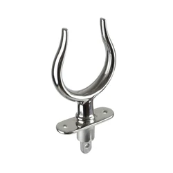 A70F High-polished Oar Lock Oarlock Stainless Steel Rowlock Fits for Marine Row Boat