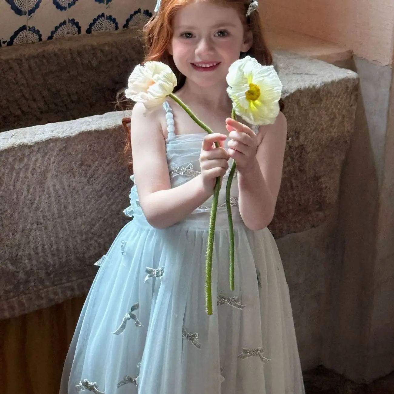 Girls' Princess Skirt 2026 Spring Summer New Collection Children's Girls Ballet Style Strap Cake Dress Yarn Skirt