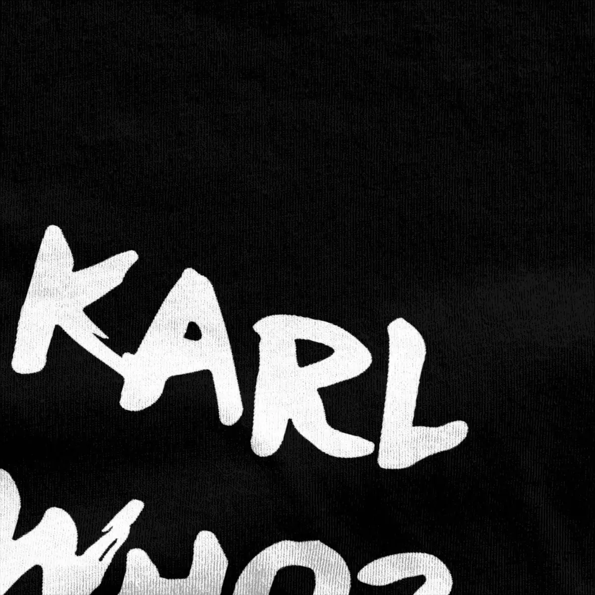 Vintage Karl Who Slogan T-Shirt Men\'s Cotton Short Sleeve Who Swag Round Neck Summer Tops Shirts