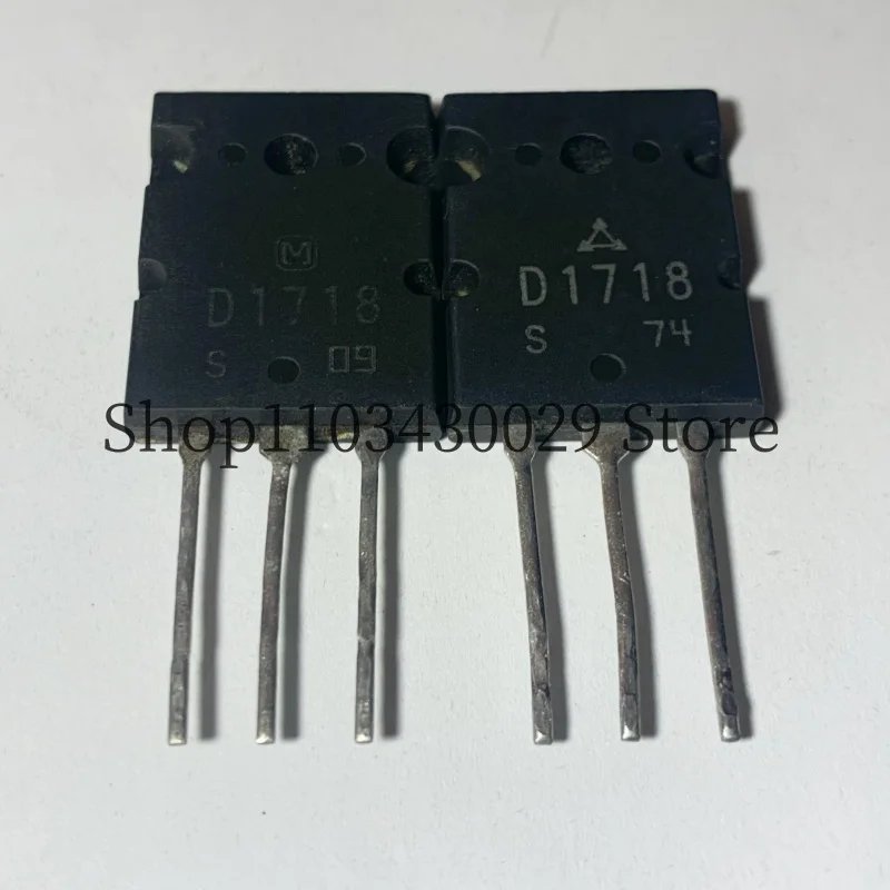 5 Paare (10 Stück) neues Original 2 sd1718 d1718 2 sb1163 b1163 TO-3PL 15a 180v pnp npn