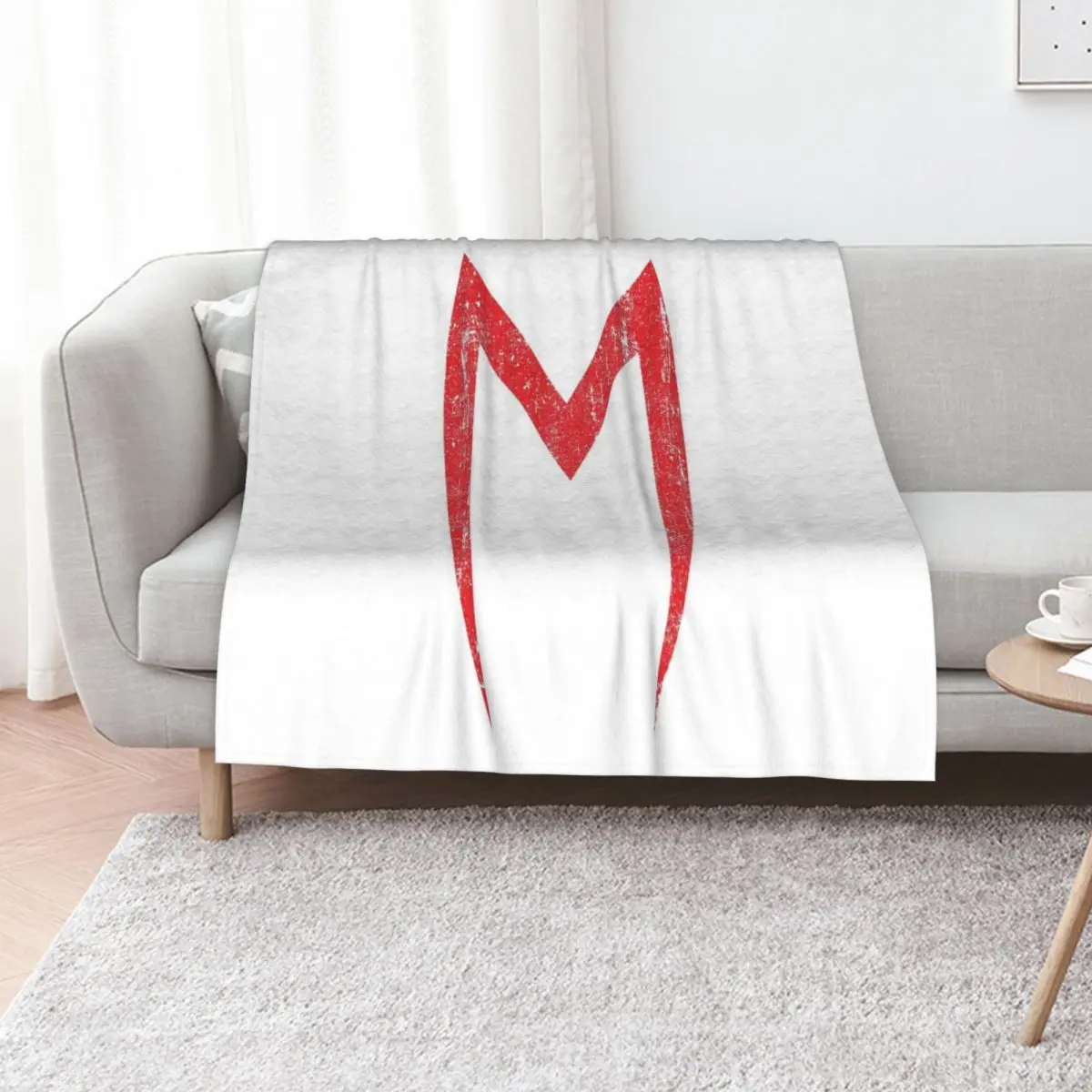 Manta Mach 5 Symbol, Manta Elegante e Quente para Hotel e Casa