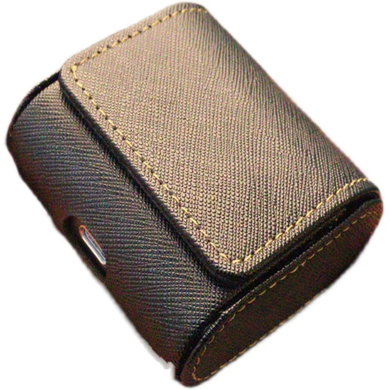 for B&W Bowers&Wilkins PI7 S2 / PI5 S2 / PI7 / PI5 Wireless Earbuds Leather Case Pouch Cover Bag