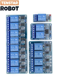 1PCS 5V 1 2 4 8 channel relay module with optocoupler. Relay Output 1 2 4 8 way relay module for   In stock