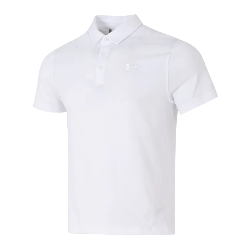 

Under Armour Men's T-Shirt Men's Business Casual Polo Shirt Golf Tennis Top Breathable Short-Sleeved 1386608-100