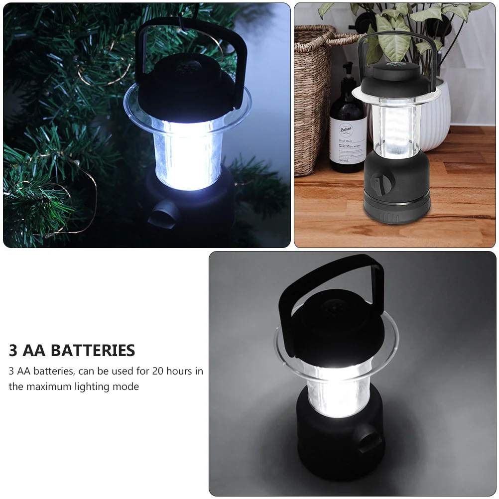 

Waterproof Rechargeable 5W LED Camping Lantern Adjustable Brightness Portable Tent Light Outdoor Emergency Hiking Night Lamp