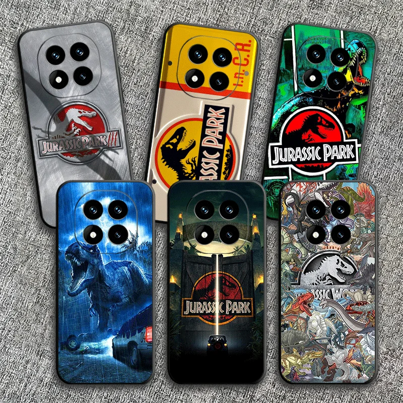 Coque de téléphone souple Jurassic Park Dinosaur World pour Xiaomi Redmi Note 12 13 14 15 Pro Plus 11 14S 12S 11S 11T 10S 5G, coque noire