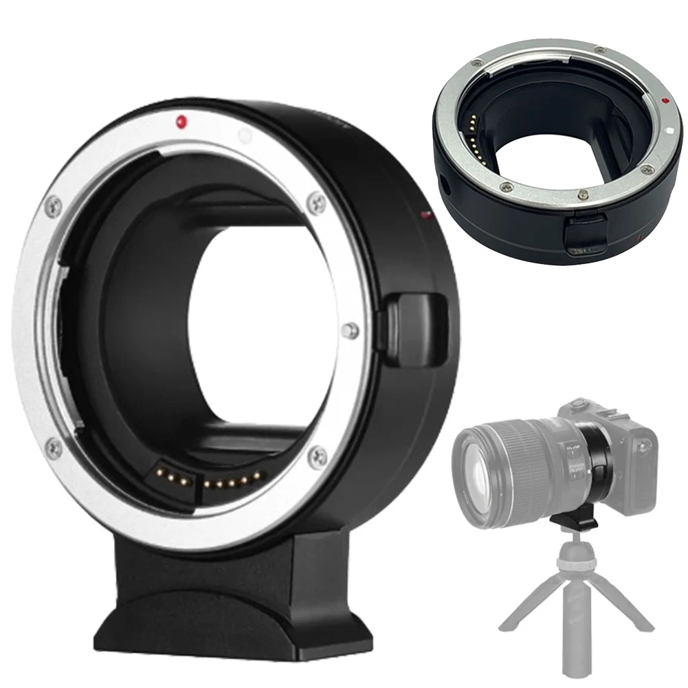 EF-EOSR Auto Focus Camera Lens Adapter Ring IS Image Stabilization for Canon EF EF-S Len To EOS R RF R5C R6 R7 R10 R3 Frame Cam