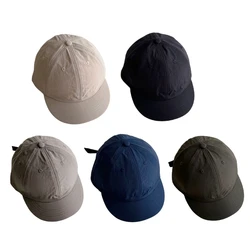 Gorro béisbol Unisex secado rápido para niños, gorro protector solar cómodo, gorro esencial para bebé, gorro portátil para