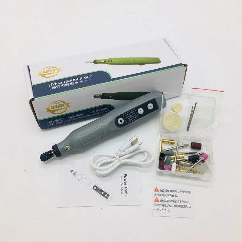 Micro Rotary Tool USB Rechargeable Pruning Grinder Professional Engraver Electric Cutting Lithium Handgrinder Carpentry Tools