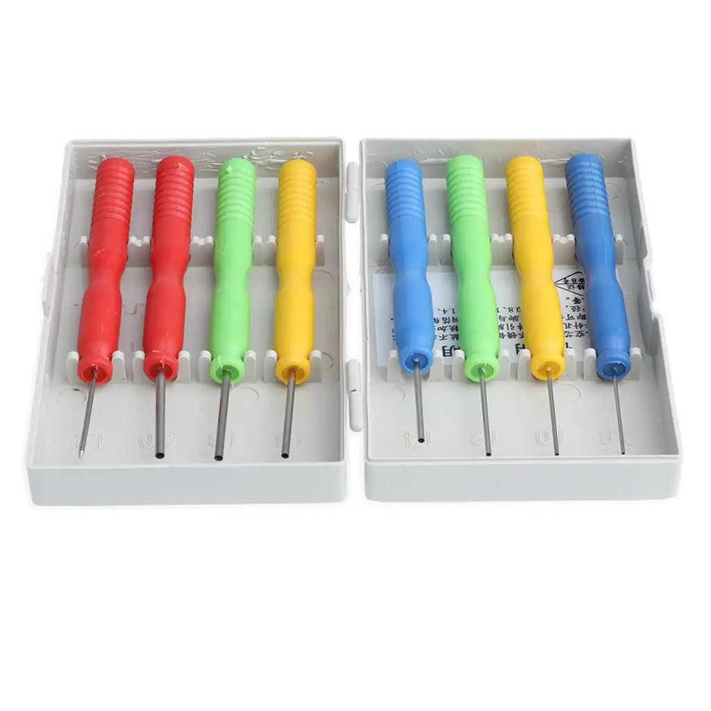 8pcs Hollow Desoldering Extraction Tool Set Detaching Pin for Electronic Components