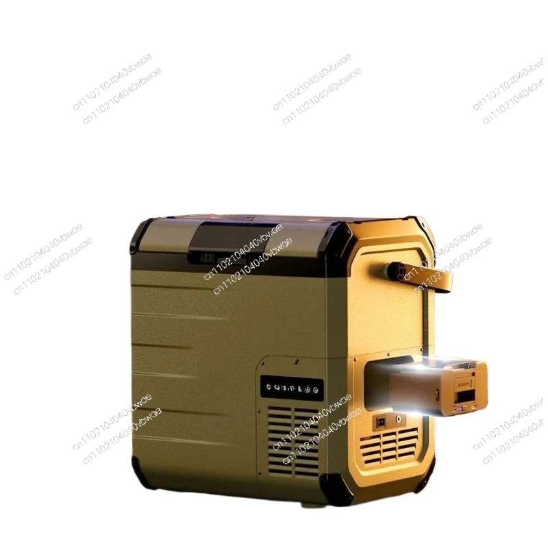 

Car Refrigerator Dual-Use for Car and Home Compressor Cooling and Heating Portable Battery Car Cooler and Warmer for Camping