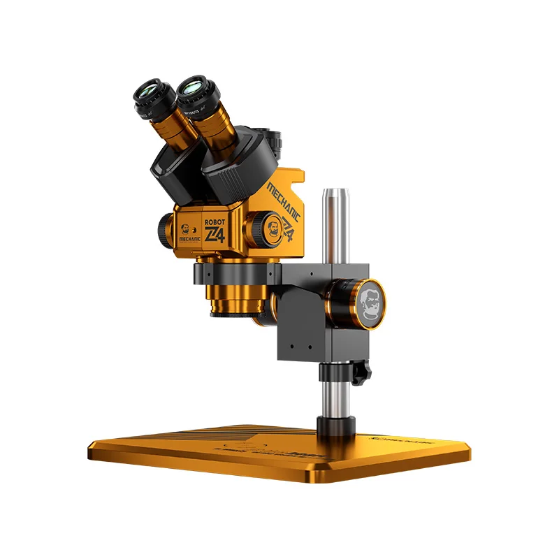 Mechanical robot Z4-B116.5-60X three-eye industrial microscope WF10X/25mm mobile phone circuit board maintenance eyepiece