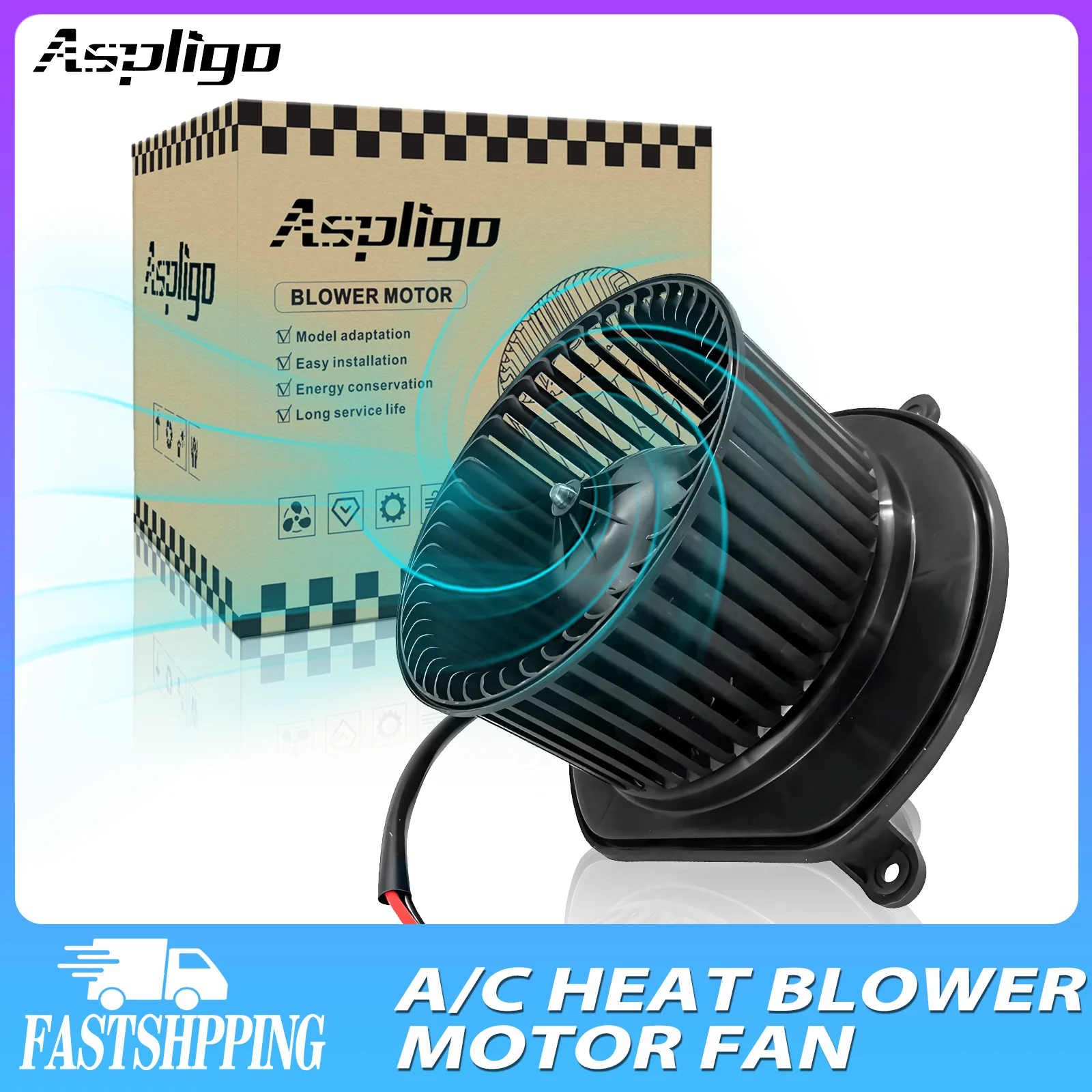 

Aspligo 1PCS Air Conditioner AC Heater Blower Motor With Fan Cage For Jeep COMMANDER 2006-2007/For Jeep GRAND CHEROKEE 2005-2010
