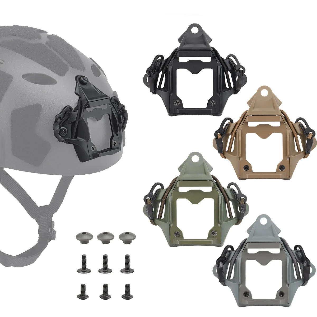 Nylon L4 G24 L4G24 NVG uchwyt na aluminiowy kask akcesoria mocowanie J ramię Fit OPS Core Shroud Fast Wendy kask Mich Mount