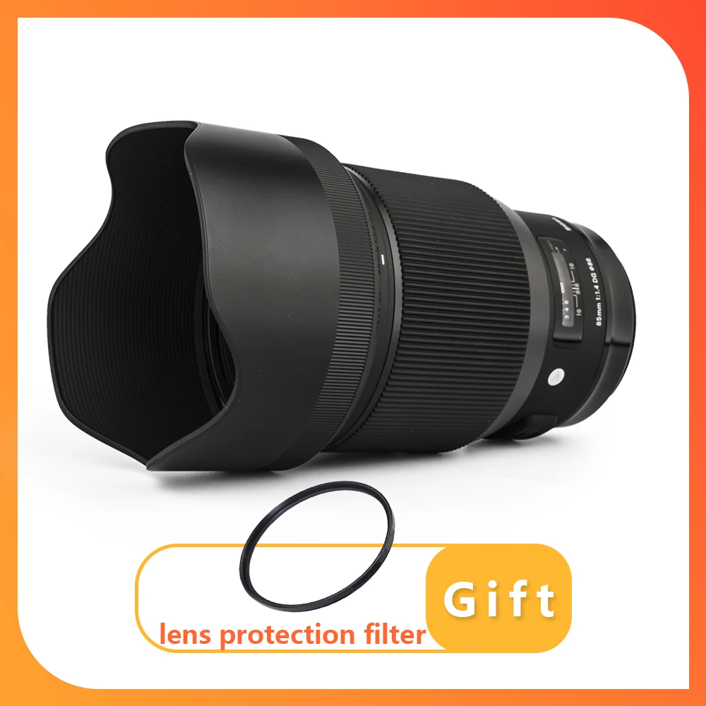 Sigma 85mm F1.4 DG HSM Art Lens Full Frame 85mm F1.4 Prime Lens For Canon Mount or Nikon Mount or Sony E Mount