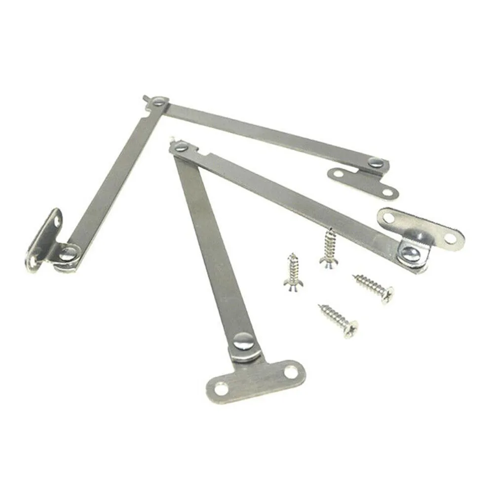 

High Quality Folding Trolleys Two-fold Tie Rod 235mm Cold Rolled Steel Folding Trolleys Silver Two-fold Lower Doors