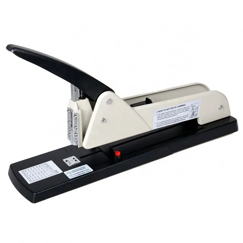 High Quality Factory Made Heavy Duty Stapler Machine 210 Sheets Long Reach Office Metal Paper Stapler Machine