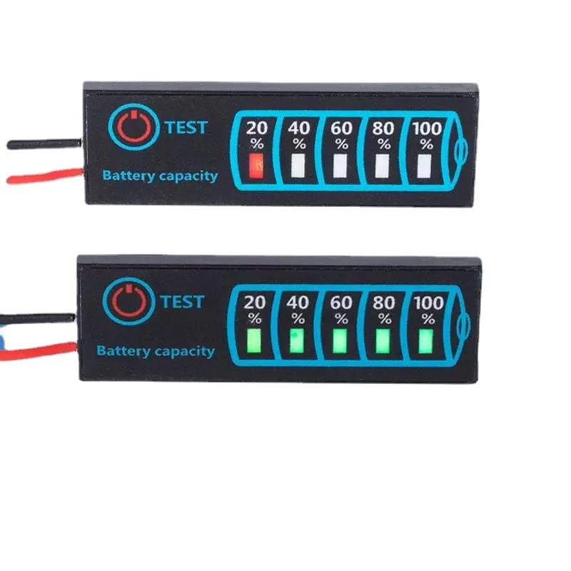 1S-8S 18650 Li-ion Lipo Lithium 5-30V Lead Acid Battery Level Indicator Tester LCD Display Meter Module Capacity Voltage Meter