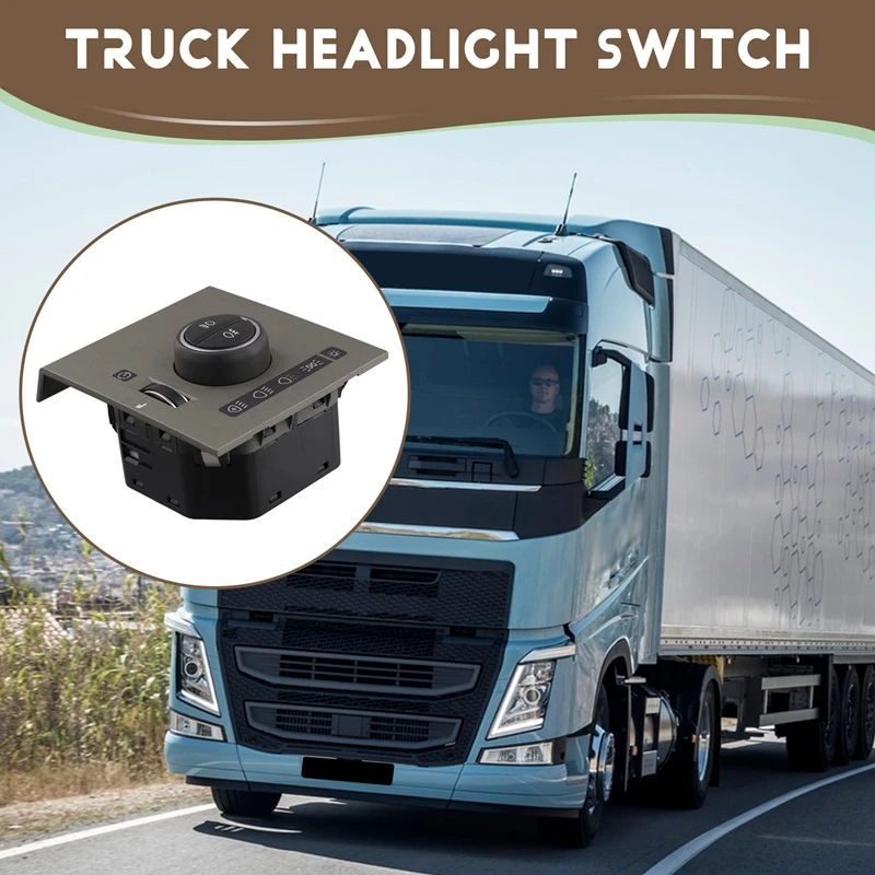 Headlight Knob Control Switch 22157722 For Volvo Truck FM420 Headlight Control Unit