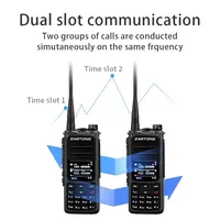 hot saleZASTONE UV008 DMR Digital Radio IP67 Waterproof  With GPS Tri Band 136-174mhz 200-299mhz 300-520mhz 10W Long Range Walki