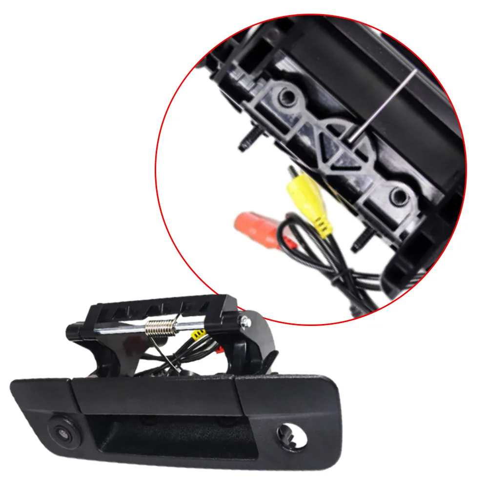 170° Car Rear View Trunk Handle Reverse Backup Camera for Dodge Ram 1500 2500 3500 2010 2011 2012 2013 2014 2015 2016 2017