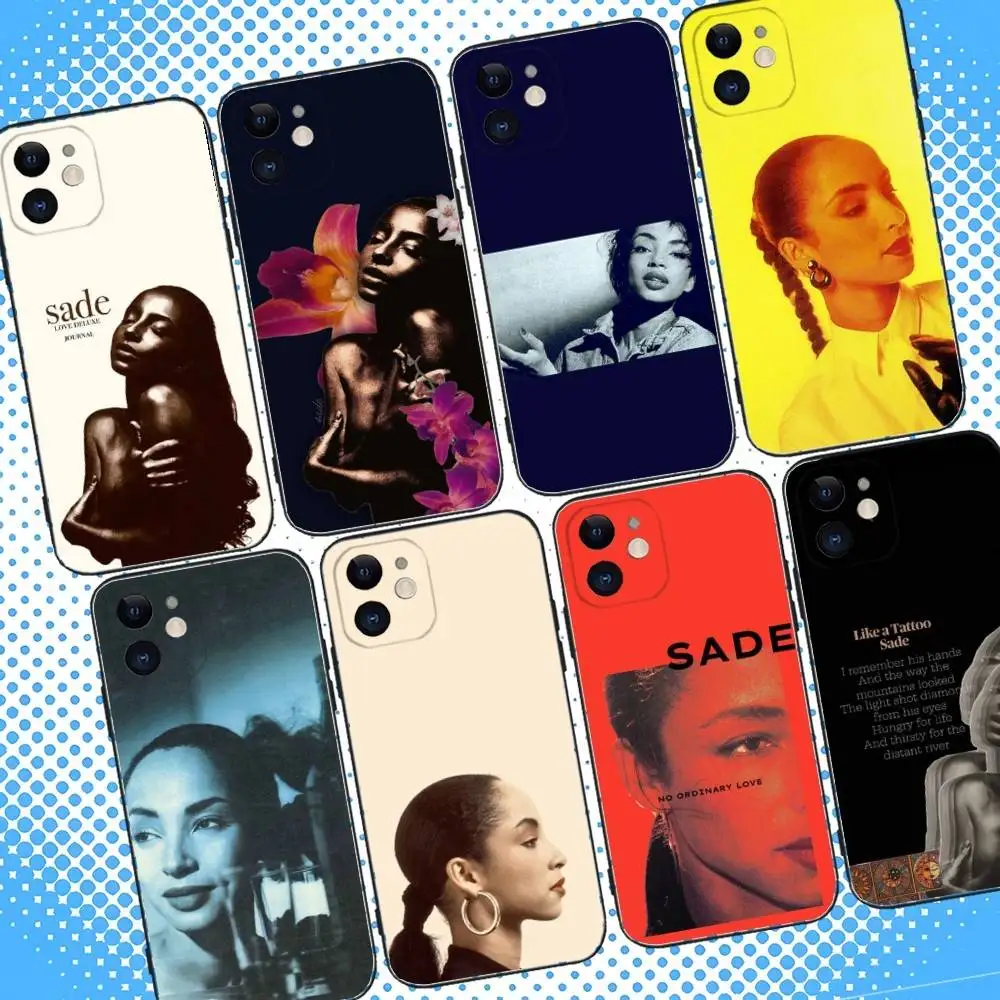 

Sade Adu Love Deluxe Phone Case For iPhone 17,16,15,14,13,12,11,Pro,Max,Plus,Air,X,XS,XR,SE,8,7,Mini,Soft Black Case