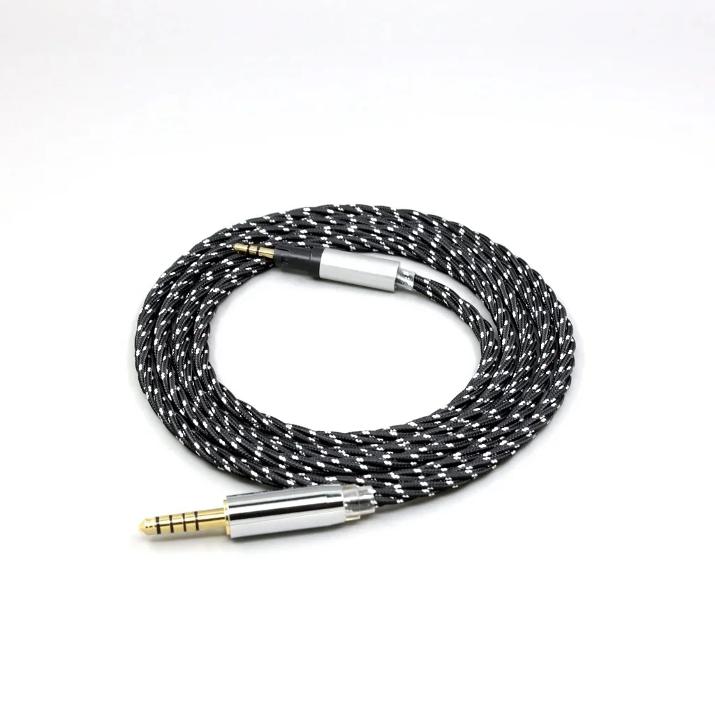 OCC ผสม OFC บิดไนลอนสายหูฟังสําหรับออสเตรีย Hi-X15 Hi-X65 Hi-X50 X55 หูฟัง LN008729