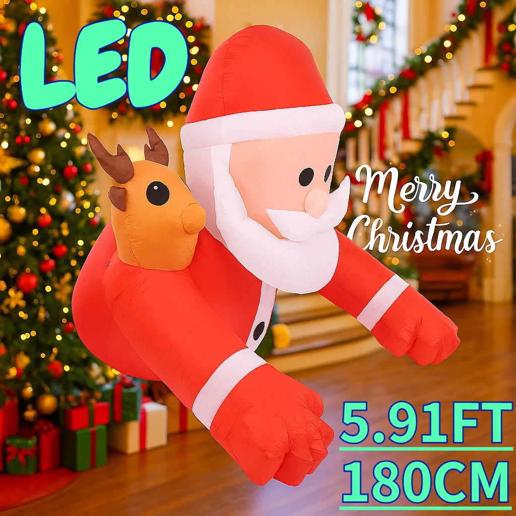 jouets-gonflables-de-591-pieds-mur-d'escalade-du-pere-noel-renne-decoration-de-fete-de-pelouse-de-cour-de-noel-avec-led-eclairee-cadeau-de-vacances-en-plein-air