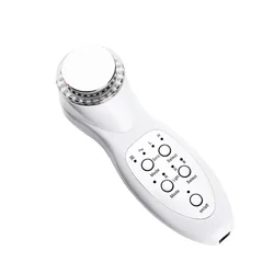 7 LED Phototherapy 3MHz Ultrasound Vibration Photon Rejuvenation Facial Face Care Remove Wrinkles Beauty Eye Massager