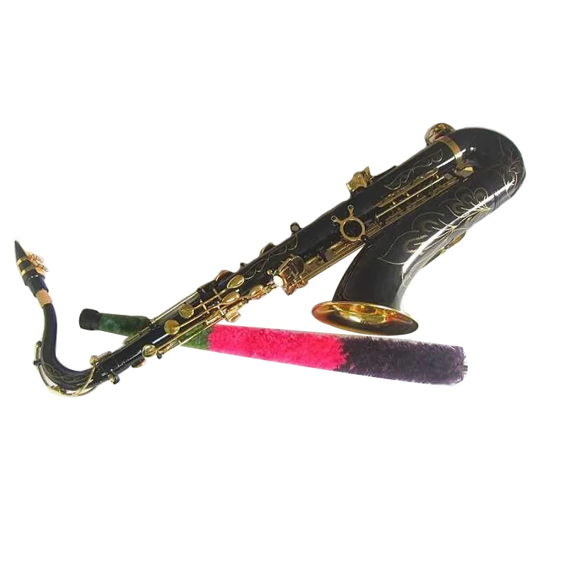 

Japan T 902 Tenor Sax Brand Tenor Saxophone Musical Instruments Bb Tone Black gold key brass Tube Gold Key Sax With Case