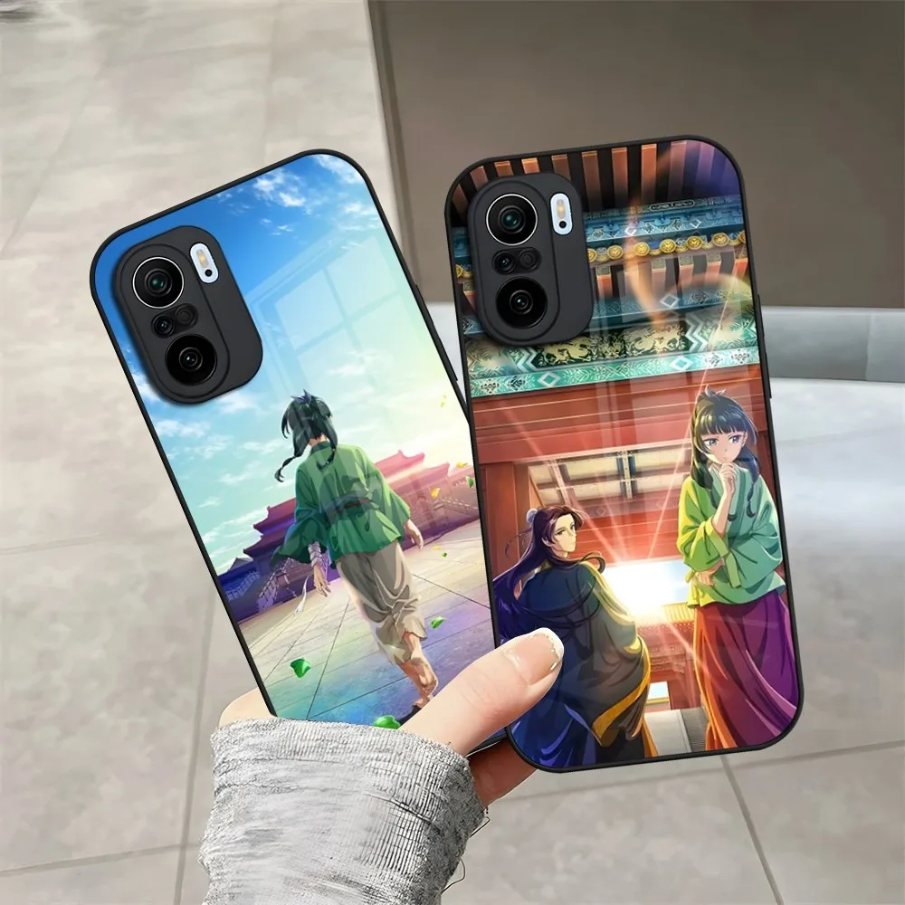 The Apothecary Diaries Phone Case Tempered Glass For Xiaomi Redmi Note 10 13 11i 11 9 8 11S T Poco M4 F3 X3 Pro Cover