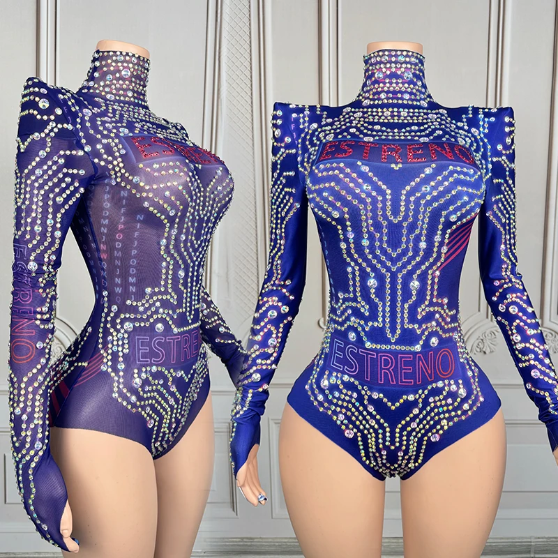 Blue Long Sleeve Bo…