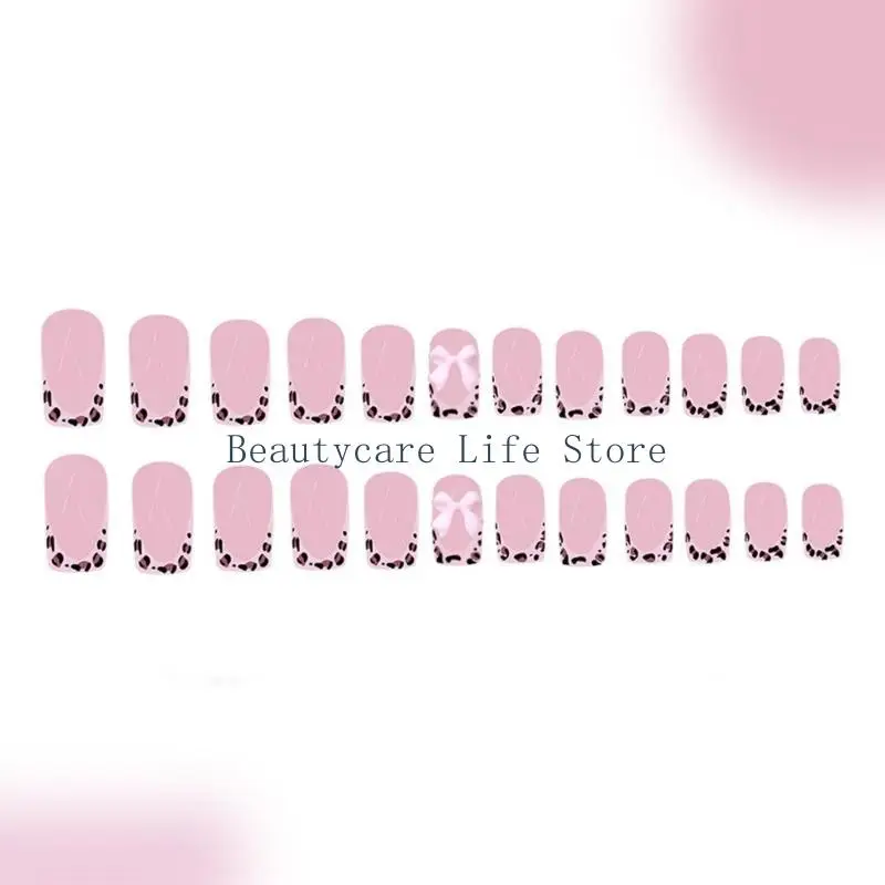 652C مربع الضغط على الأظافر مصممة نصيحة تلميح الأظافر المزيفة على الأظافر هدية #3