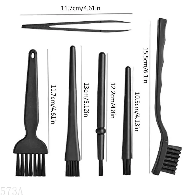 573A Пластиковая ручка антистатические щетки чистка клавиатура Электронная компонентная щетка