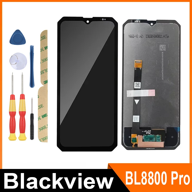 Wyświetlacz LCD + Ekran Dotykowy do Blackview BV8800 BL8800 BV9200 BV8900 BV8900 Pro — zdjęcie 5